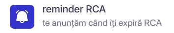 buton reminder rca